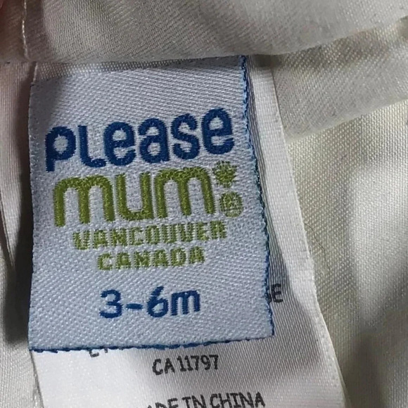 Please Mum Blue  Puffer Vest - 3-6M - Picture 5 of 5